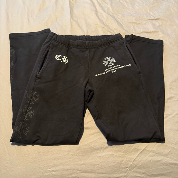 Chrome Hearts Black Sweatpants - Picture 3 of 6